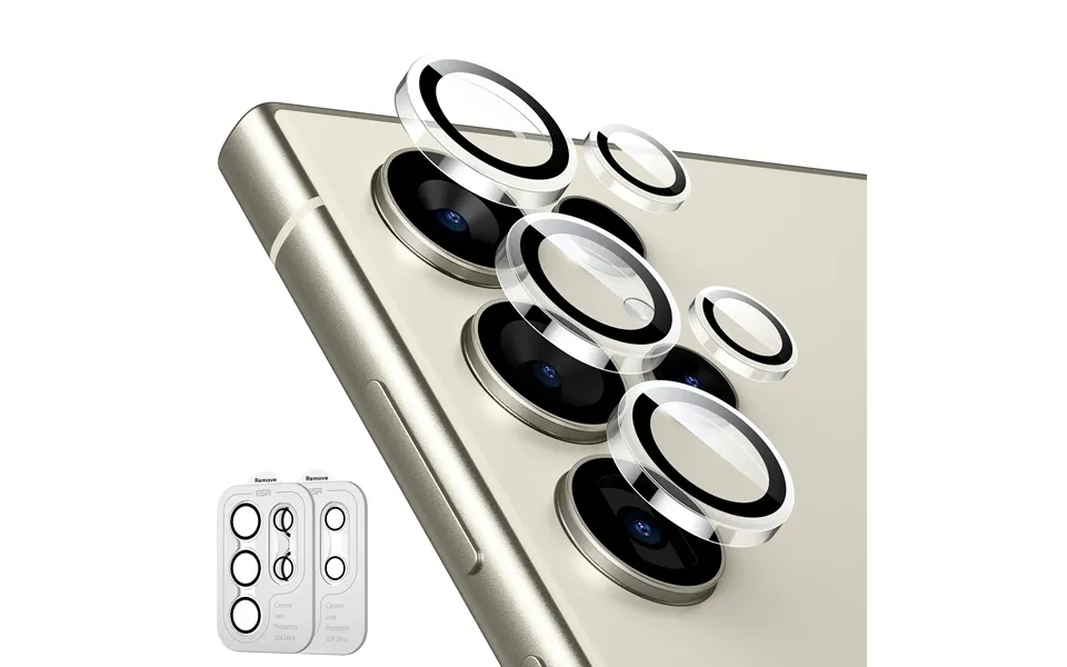 Galaxy S24 Ultra Armorite Camera Lens Protectors Set - Clear