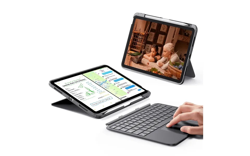 Ipad 10th Gen Flex Keyboard Case Detachable - Us Layout-dark Gray