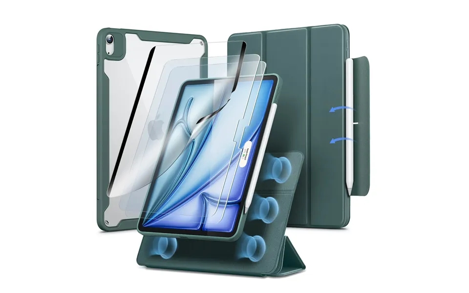 Ipad Air 11 2024 Rebound Transformation Bundle - Forest Green