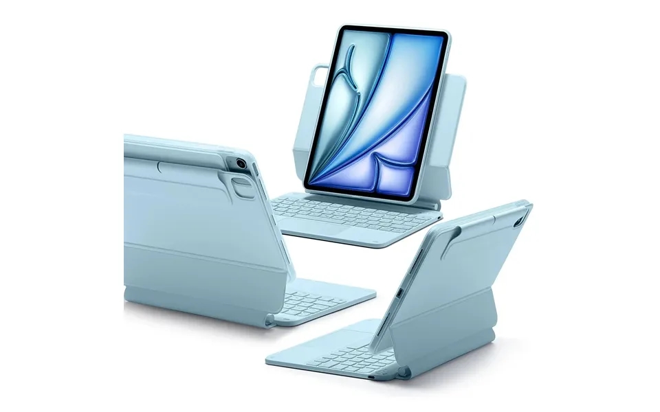 Ipad Air 11 M4 2026 Rebound Magnetic Keyboard Case 360 - Us Layout-blue