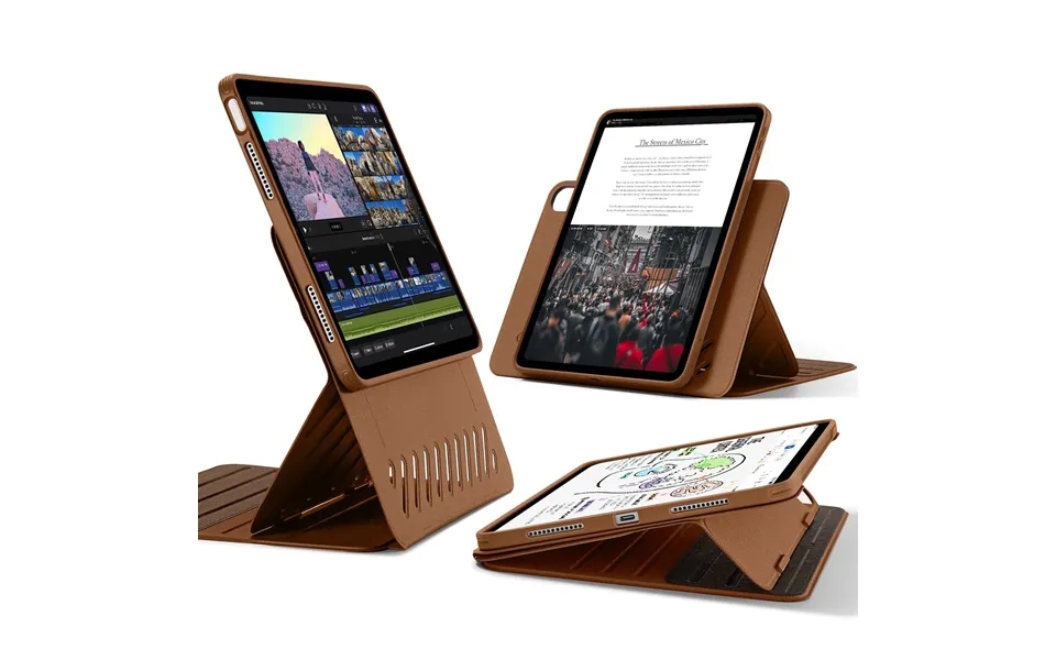 Ipad Air 13 2024 Shift Magnetic Case - Brown