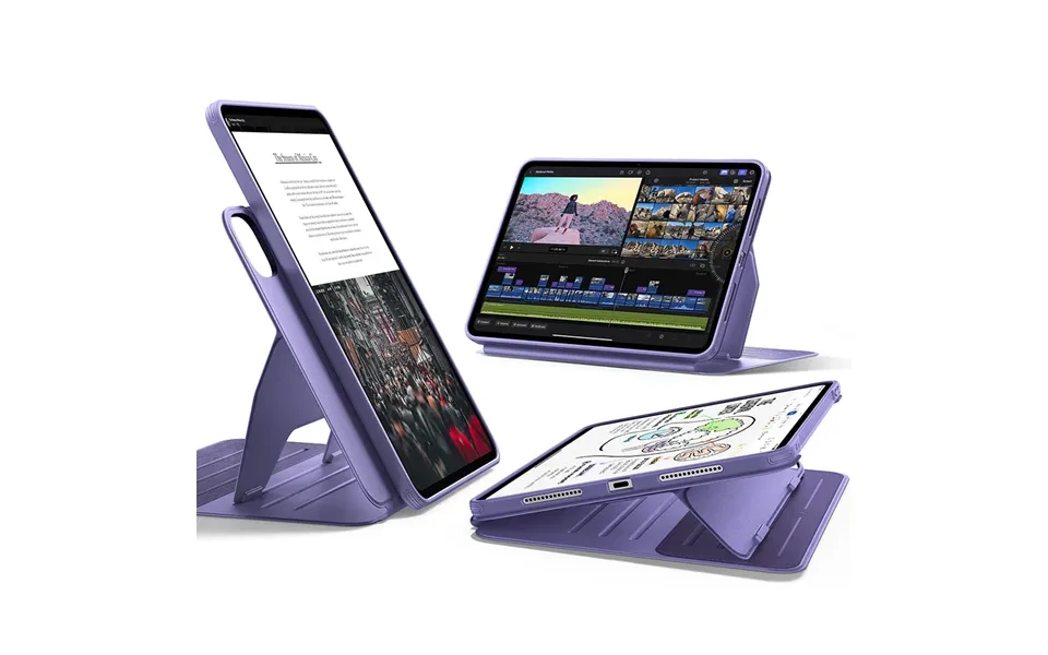 Ipad Pro 11 2024 Shift Magnetic Case - Purple