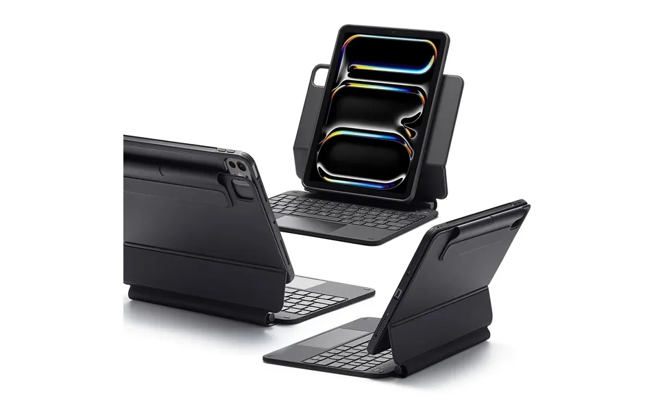 Ipad Pro 11 2025 Rebound Magnetic Keyboard Case 360 - Us Layout-black