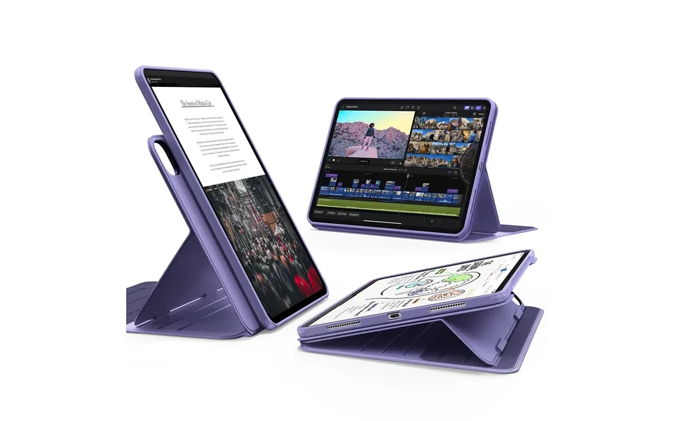 Ipad Pro 13 2024 Shift Magnetic Case - Purple