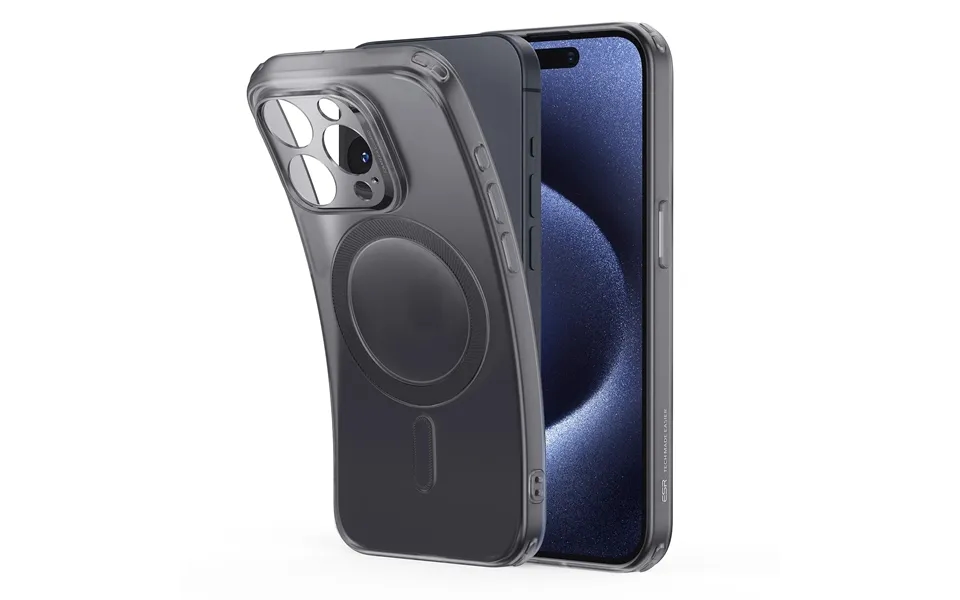 Iphone 15 Pro Zero Clear Case Halolock - Frosted Black