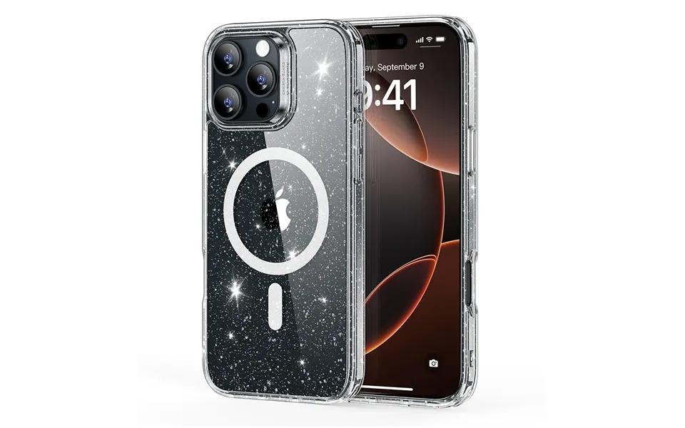 Iphone 16 Pro Classic Hybrid Case Halolock - Clear Shimmer