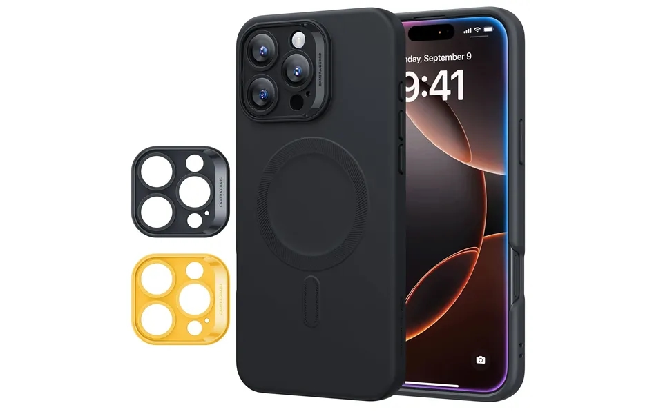 Iphone 16 Pro Max Cloud Soft Case Halolock - Black