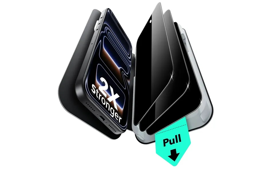 Iphone 17 Pro Ultrafit Classic Privacy Screen Protector - 3 Pack