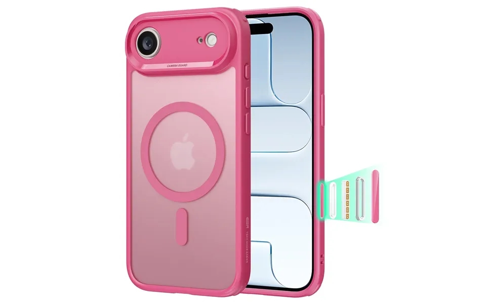 Iphone Air Classic Hybrid Magnetic Case Camera Control - Frosted Pink