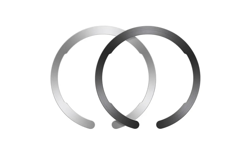 Universal Ring Halolock - Black Silver-2 Pack