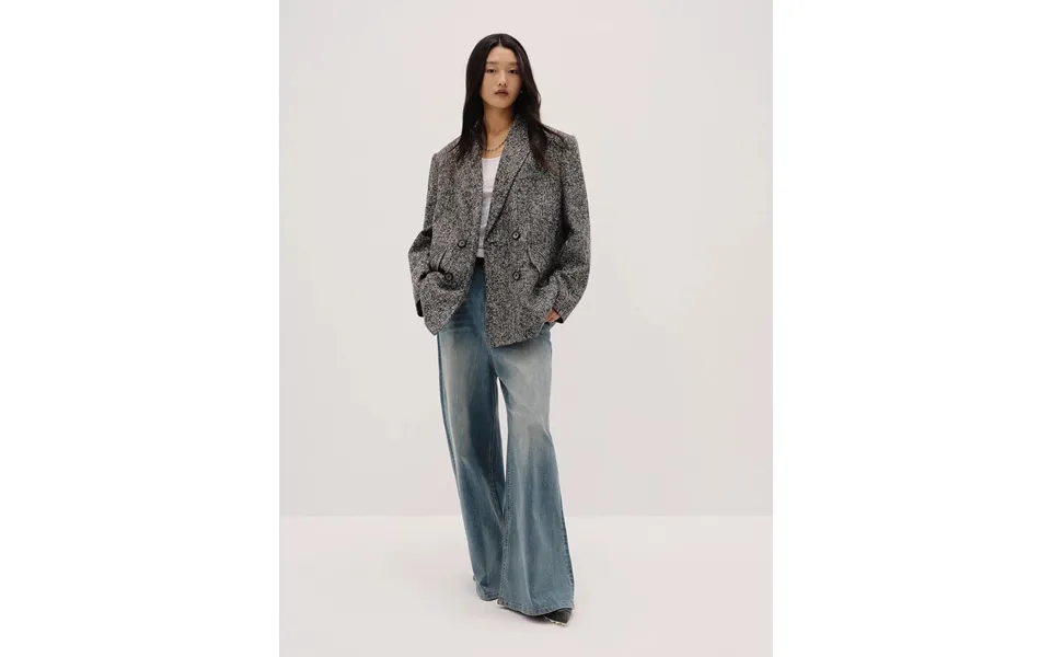 Long Night Meteor Limited Edition Italian Imported Yarn Fashionable Chanel Style Tweed Suit Jacket