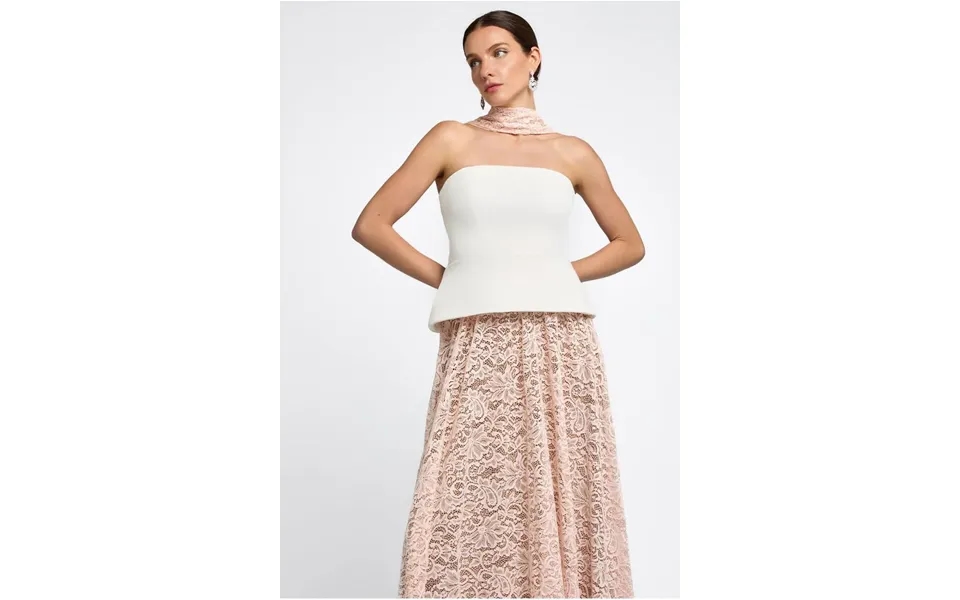 Goddiva Floral Lace Scarf