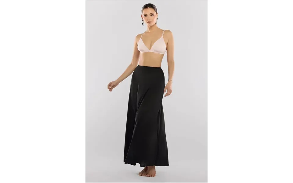 Goddiva Jersey Lining Maxi Skirt