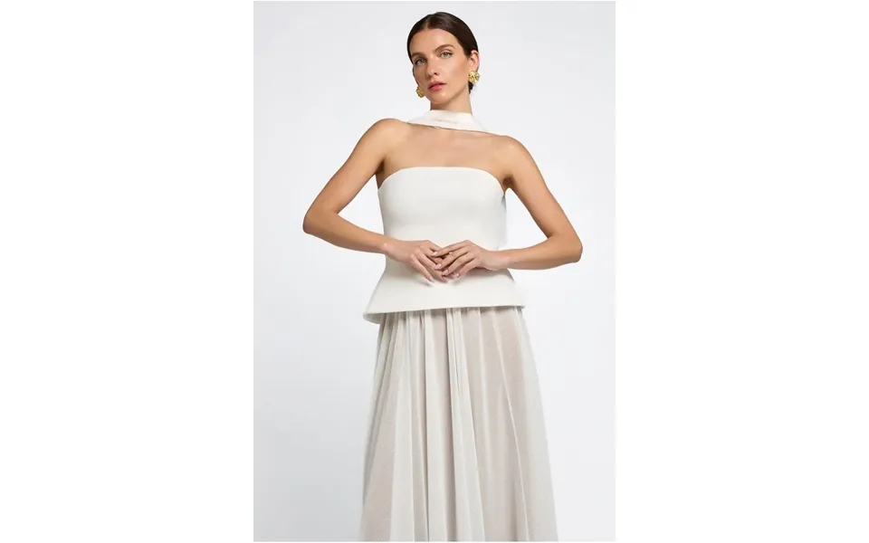 Goddiva Polka Dobby Chiffon Scarf