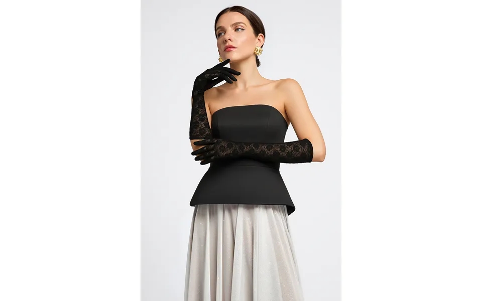 Goddiva Stretch Lace Gloves