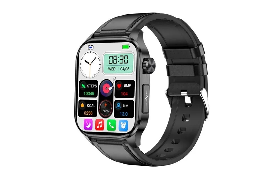 Et580 Smart Watch Amoled Non-invasive Blood Sugar - Uric Acid And Blood Lipid Measurement Hd Screen Bluetooth Call Watch