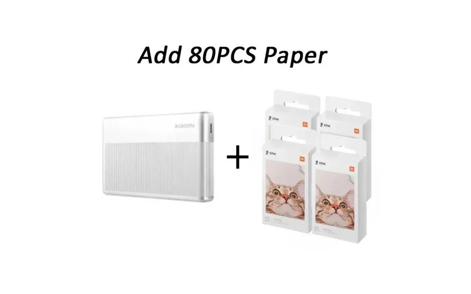 Global Version Xiaomi Mi Portable Photo Printer 1s Bluetooth 5