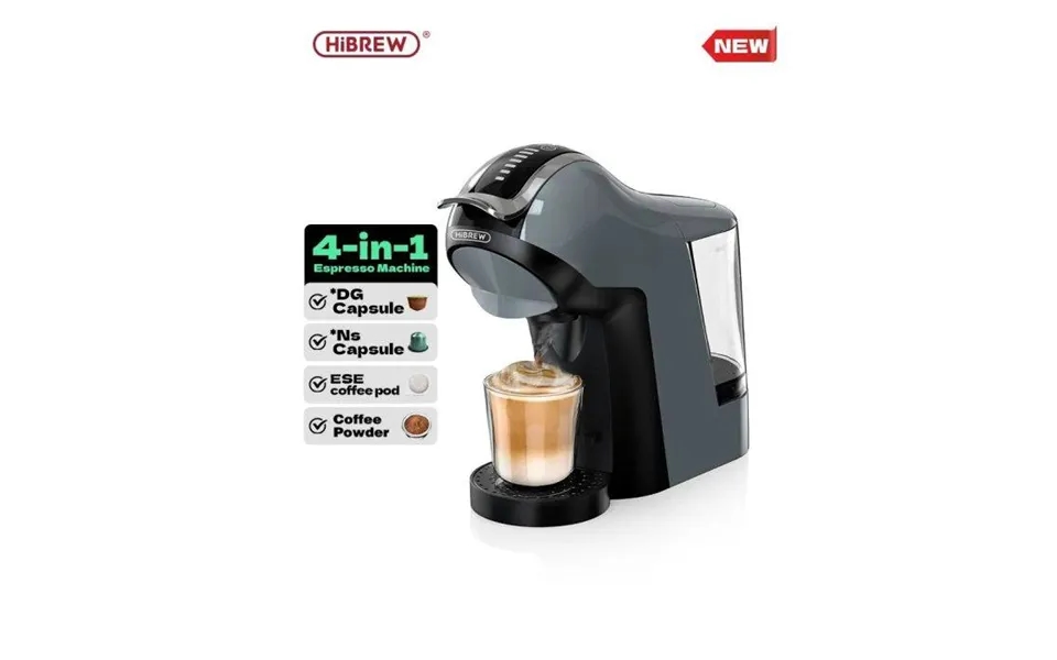 Hibrew 4-in-1 Multiple Capsules Coffee Machine Cold & Hot Brewing Coffee Maker H17 November Mega Sale Valid Until Novemb