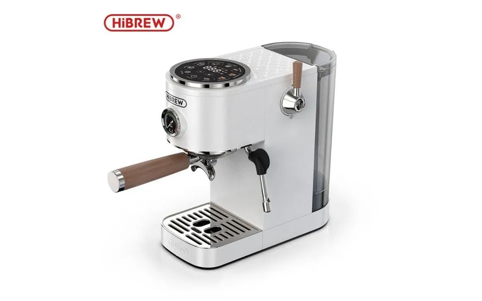 Hibrew Dual Boiler Espresso Machine With Intuitive Touchscreen And Milk Jug H13 Milk White New Arrival & Eu Ships Immiad