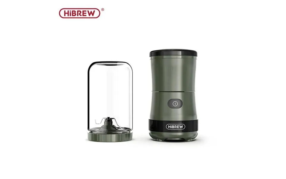 Hibrew G2 Portable 3in1 Electric Coffee Grinder 2000mah Double Cup Fruit Mixers Juicers Blender Ice Crusher Camping Or J
