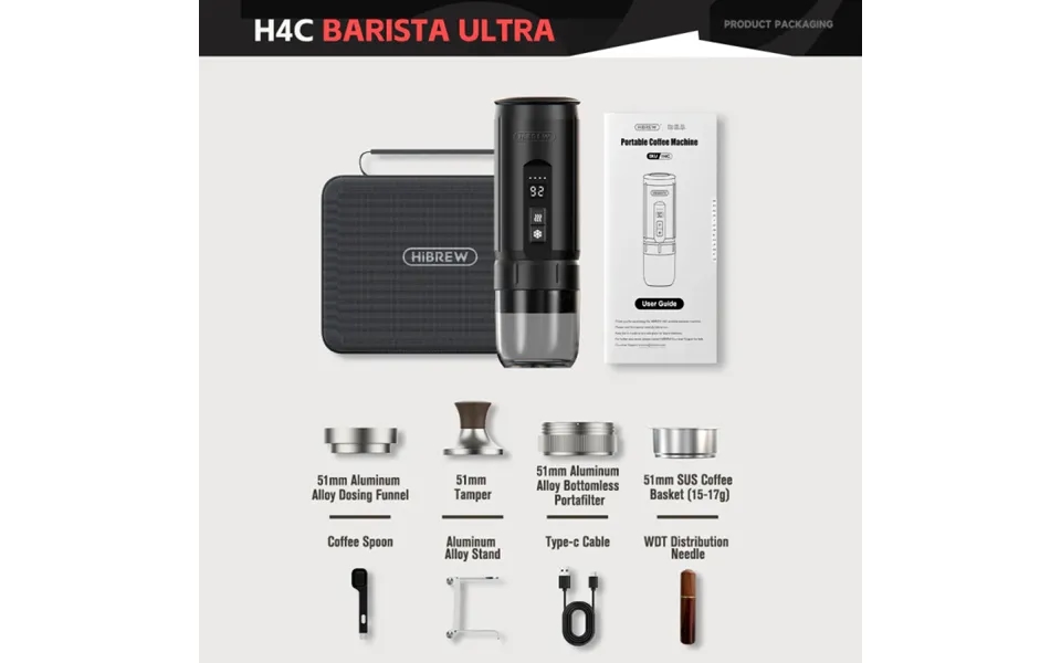 Hibrew H4c Portable Espresso Maker With Detachable Battery 2025 New Arrival & Get 20 Off