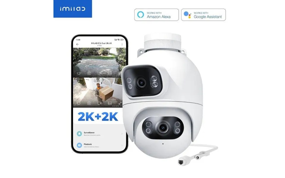 Imlab Ec6 Outdoor Security Camera Dual Camera Global Versioni Save Now 20 Off With Exclusive Code