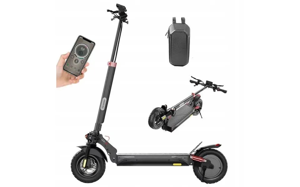 Iscooter Ix4 Off Road Electric Scooter With App Control 10 Inch Tire 800w Motor 45km H Max Speed 48v 15ah Battery Upto 4