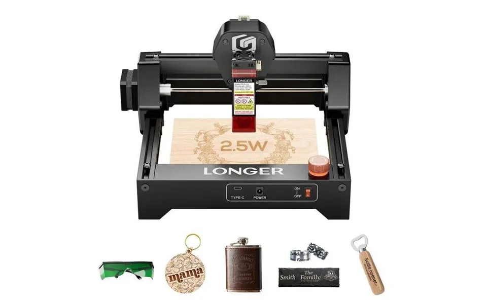 Longer Ray5 Mini 2.5w 3.5w Laser Engraver - 0.04mm Precision