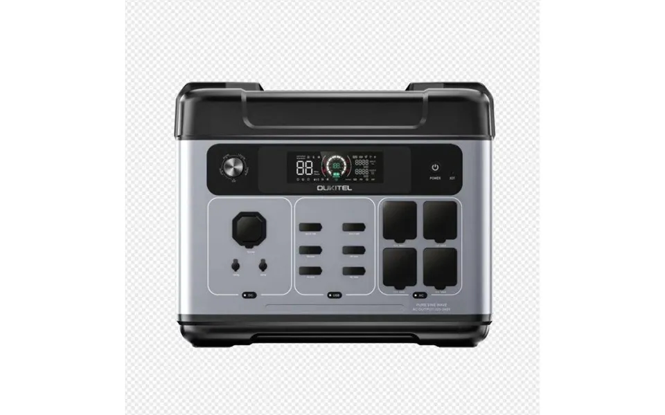 Oukitel P2001e Plus Portable Power Station - 2400w Ac Output