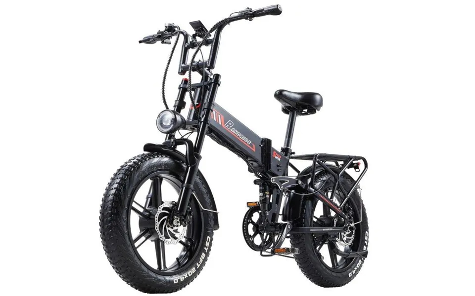 Randride Yx20m-2 Folding Electric Bike 2000w 20ah Two-engine Electric Bike With Hydraulic Brakes And Double Fork