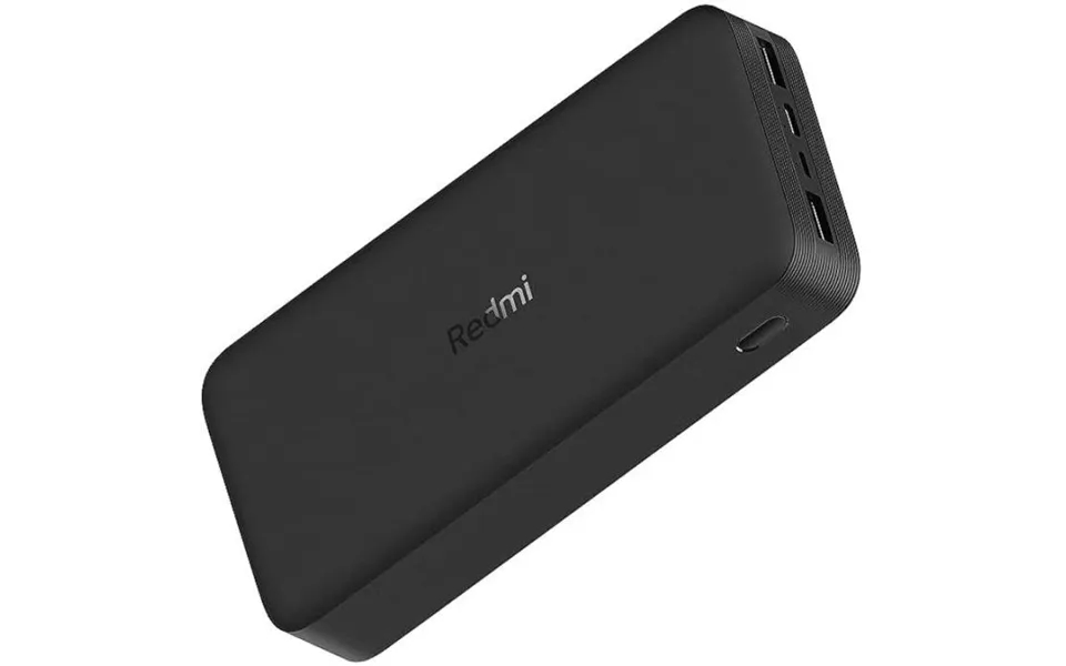 Redmi 20000mah Power Bank 74wh 18w 3.6a Rapid Charging Dual Usb Outputs For Two Devices At Once - Microusb & Usb-c Input