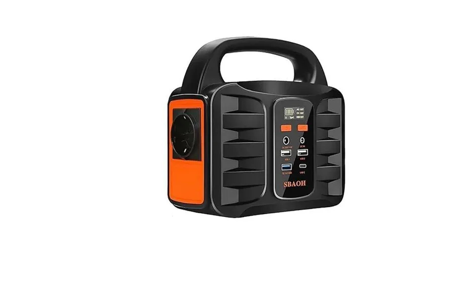 Sbaoh T101 200w 194wh Solar Generator Battery 42000mah With Ac Outlet Camping For Outdoor Camping Rv Trip Home Emergency