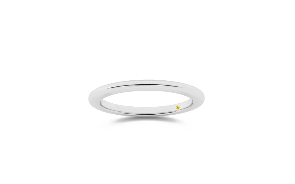 Sage 18k White Gold Timeless Gold Band
