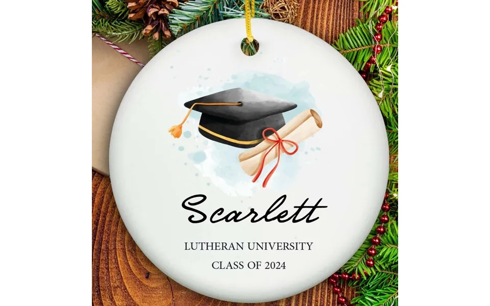 Graduation Ornament - Ceramic