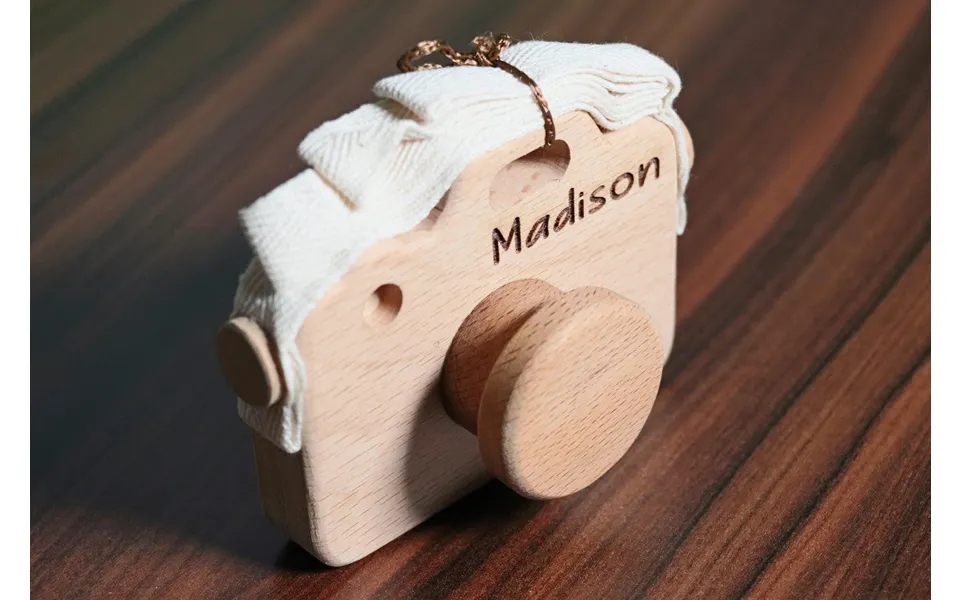 Wooden Toy Camera - Personalized