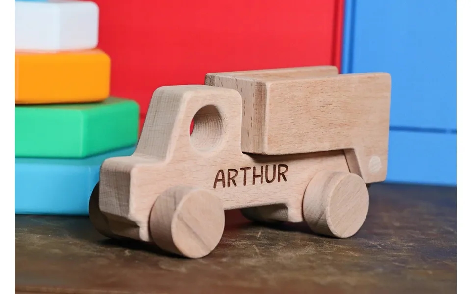 Wooden Toy Truck