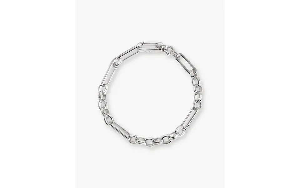 Axiom Chain Bracelet Silver Plated