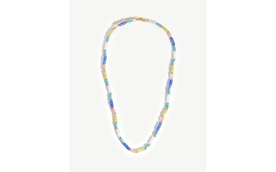 Long Beaded Stack Necklace