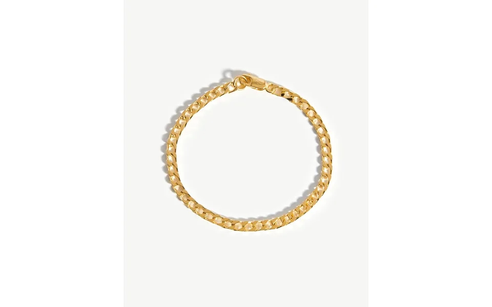 Lucy Williams Flat Curb Chain Bracelet