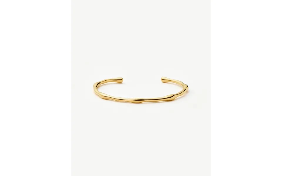 Molten Cuff Bracelet 18k Gold Plated