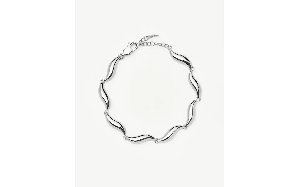 Savi Signature Link Chain Bracelet Silver Plated