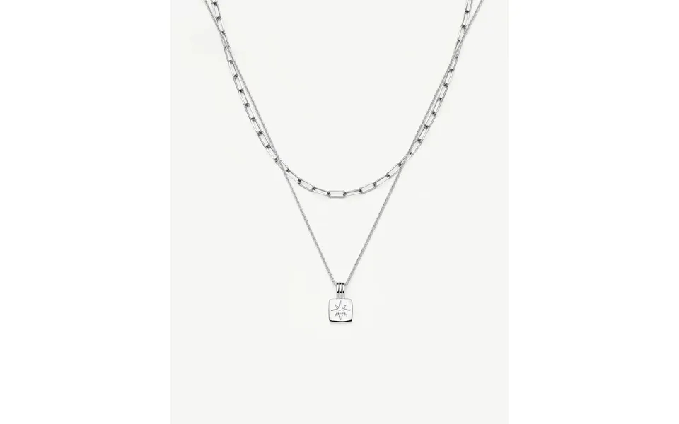 The Effortless Necklace Set Platinum Plated