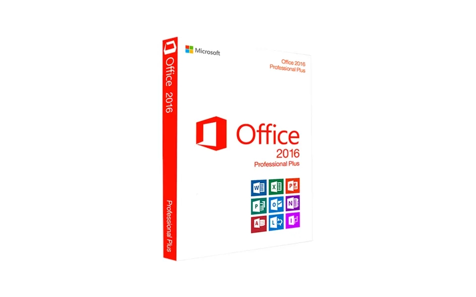 Microsoft Office 2016 Professional Plus 32 64 Bit - Product Key