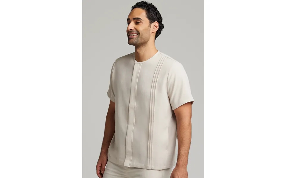 Faux Linen Azure Tunic