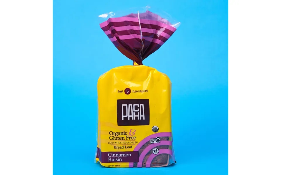 Cinnamon Raisin Buckwheat Sourdough Bread Loaf