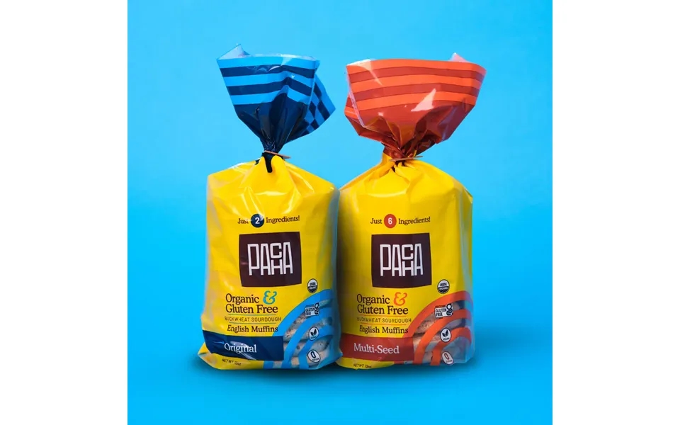 Sprouted Sourdough Buckwheat Bread - English Muffins Variety 2 Pack