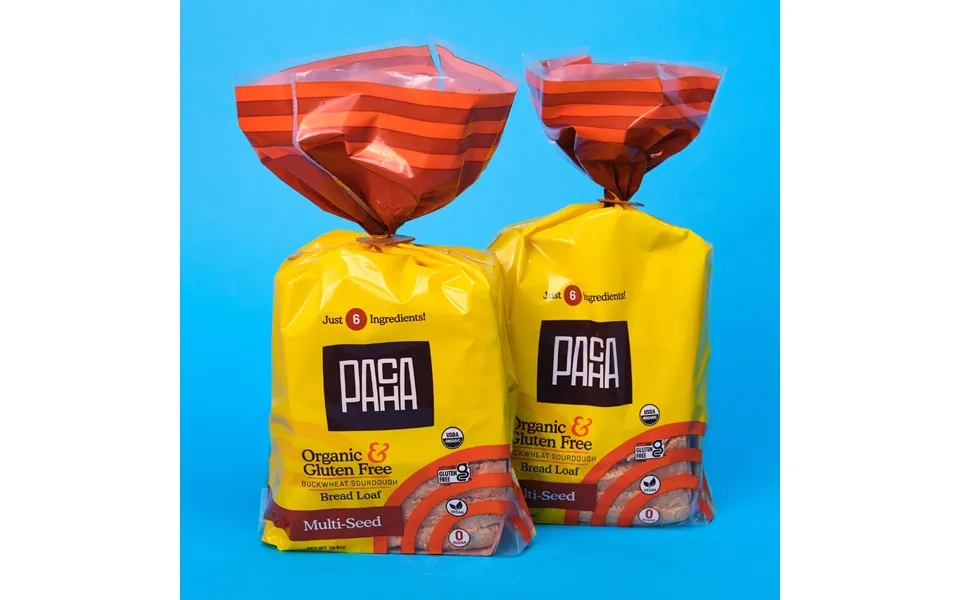 Sprouted Sourdough Buckwheat Bread - Multi-seed Loaf 2 Pack