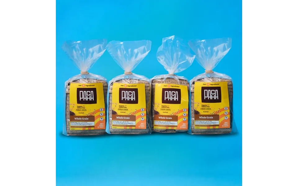 Sprouted Sourdough Buckwheat Bread - Whole Grain Loaf 4 Pack