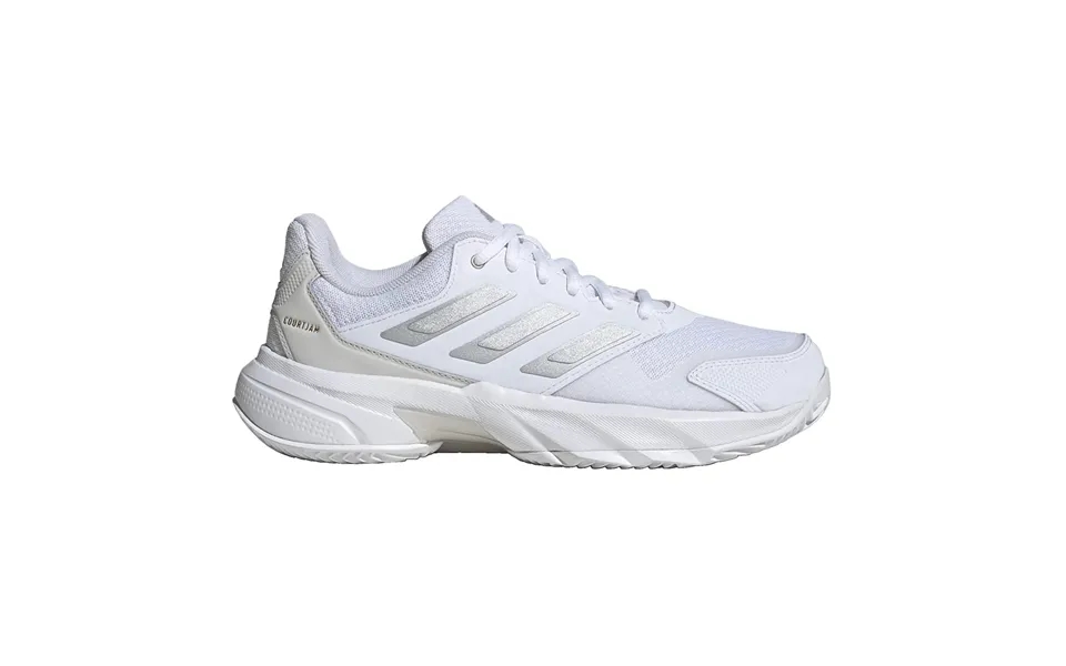 Adidas Courtjam Control 3 W Clay Woman White Ss25 Shoes