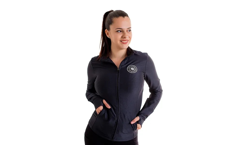 Belen Berbel Texture Black Jacket